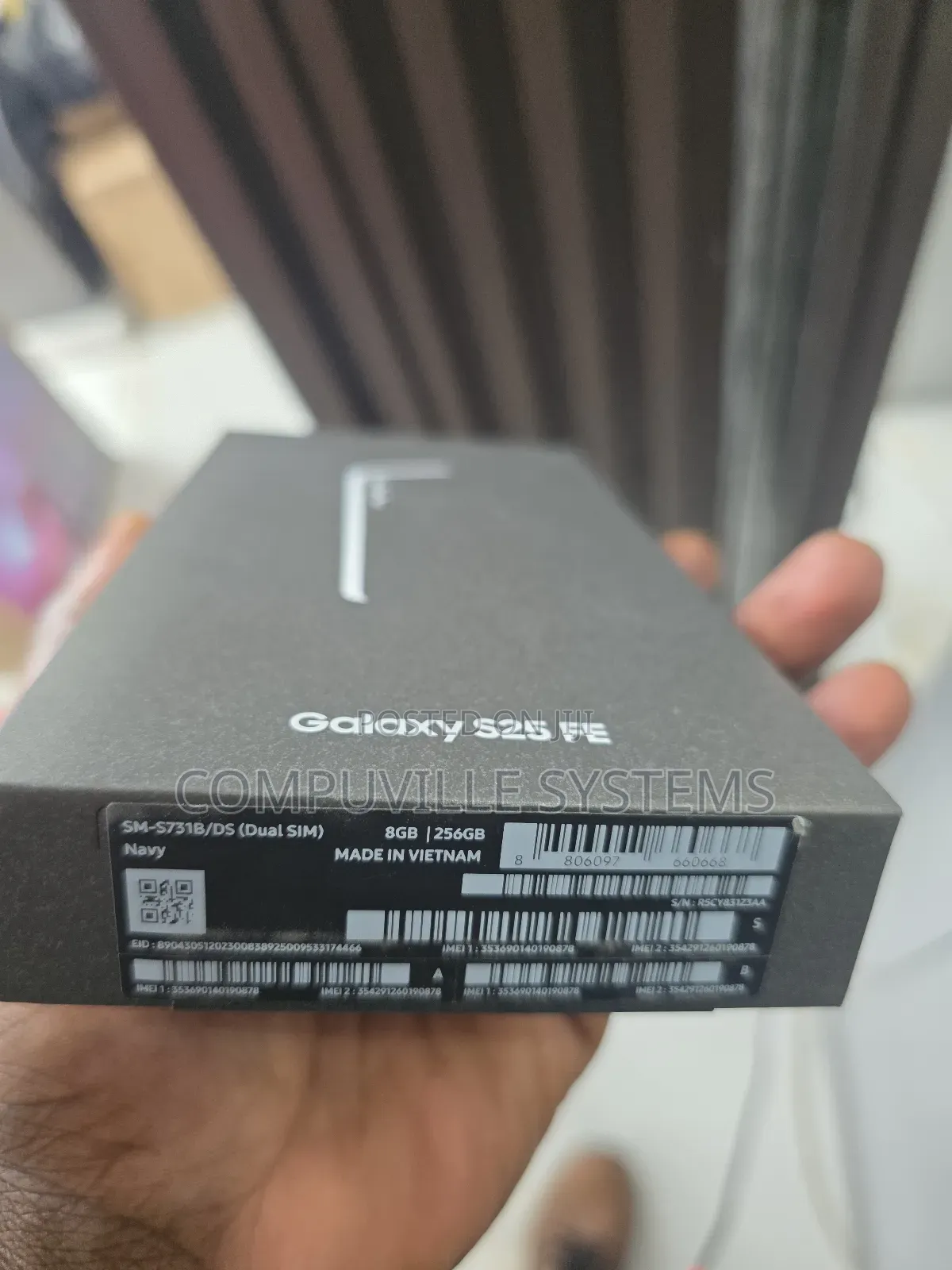 New Samsung Galaxy S25 FE 256 GB Blue