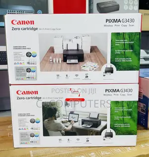 Canon Pixma G3430 Refillable Ink Tank All-in-one Print, Copy, Scan