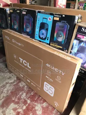 TCL 55" Built-in Google Assistance Smart Tv