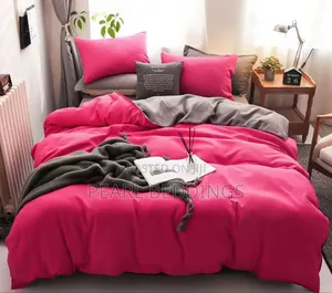 Reversible Luxurious 100% Cotton Plain Color 7pcs Duvet Set Available