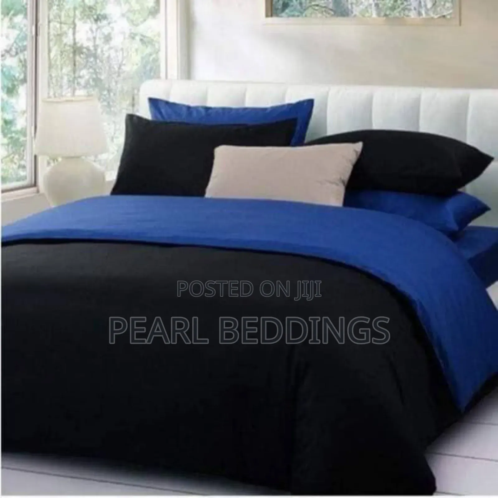 Reversible Luxurious 100% Cotton Plain Color 7pcs Duvet Set Available