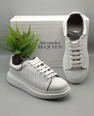 Alexander Mcqueen All White Sneaker