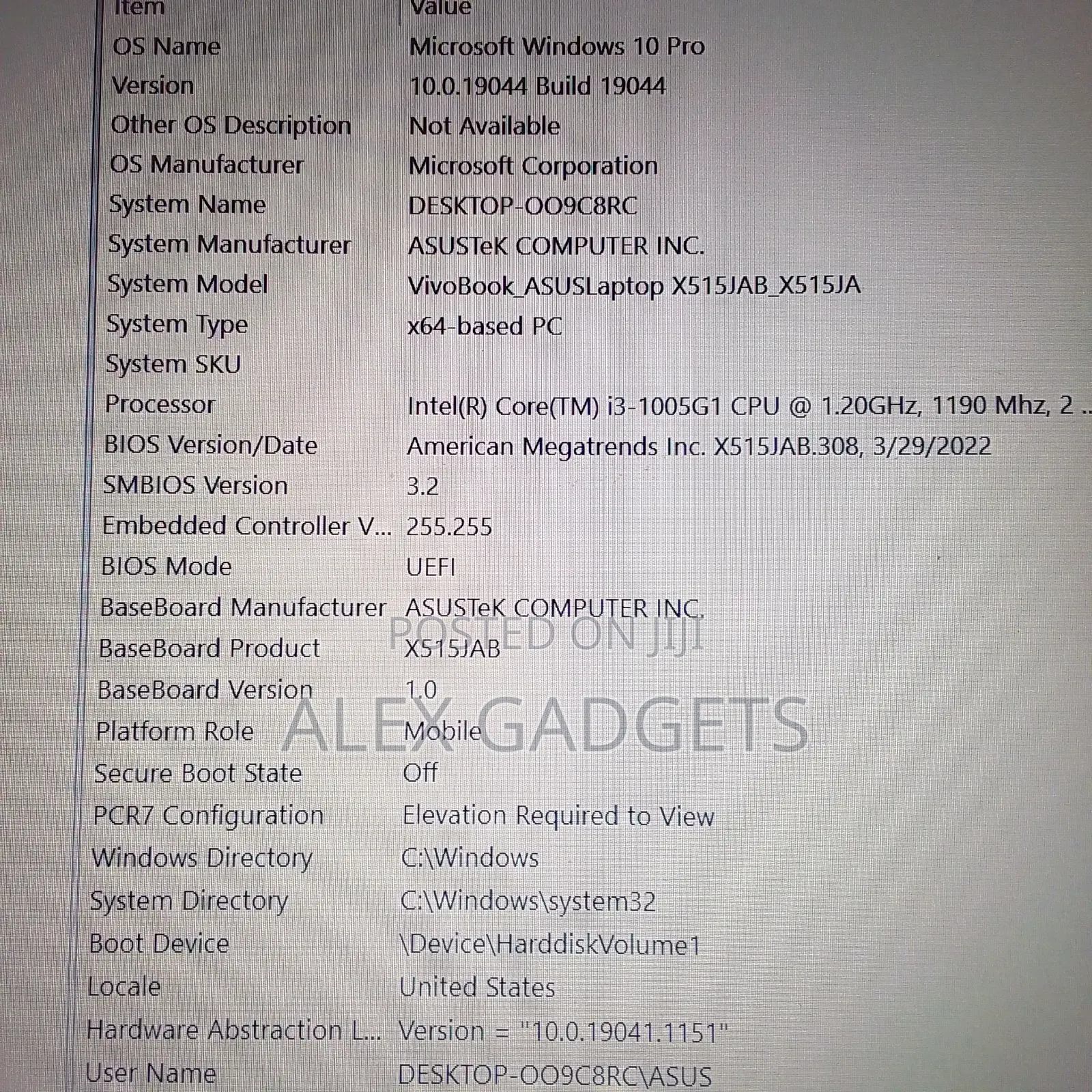 Laptop Asus 12GB Intel Core I3 SSD 256GB