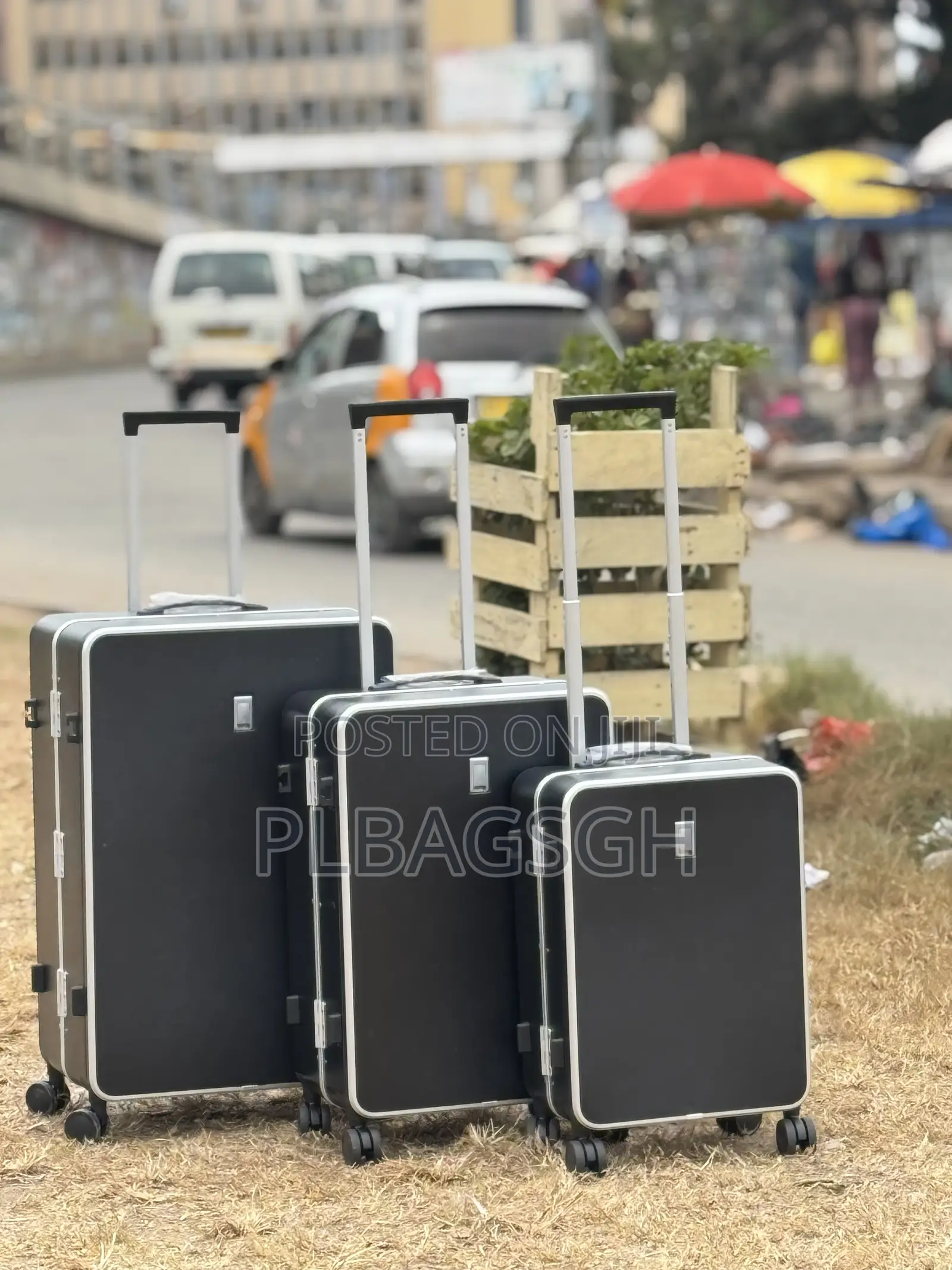 Three in One Luxurious Trolley Traveling Bags at Plbagsgh