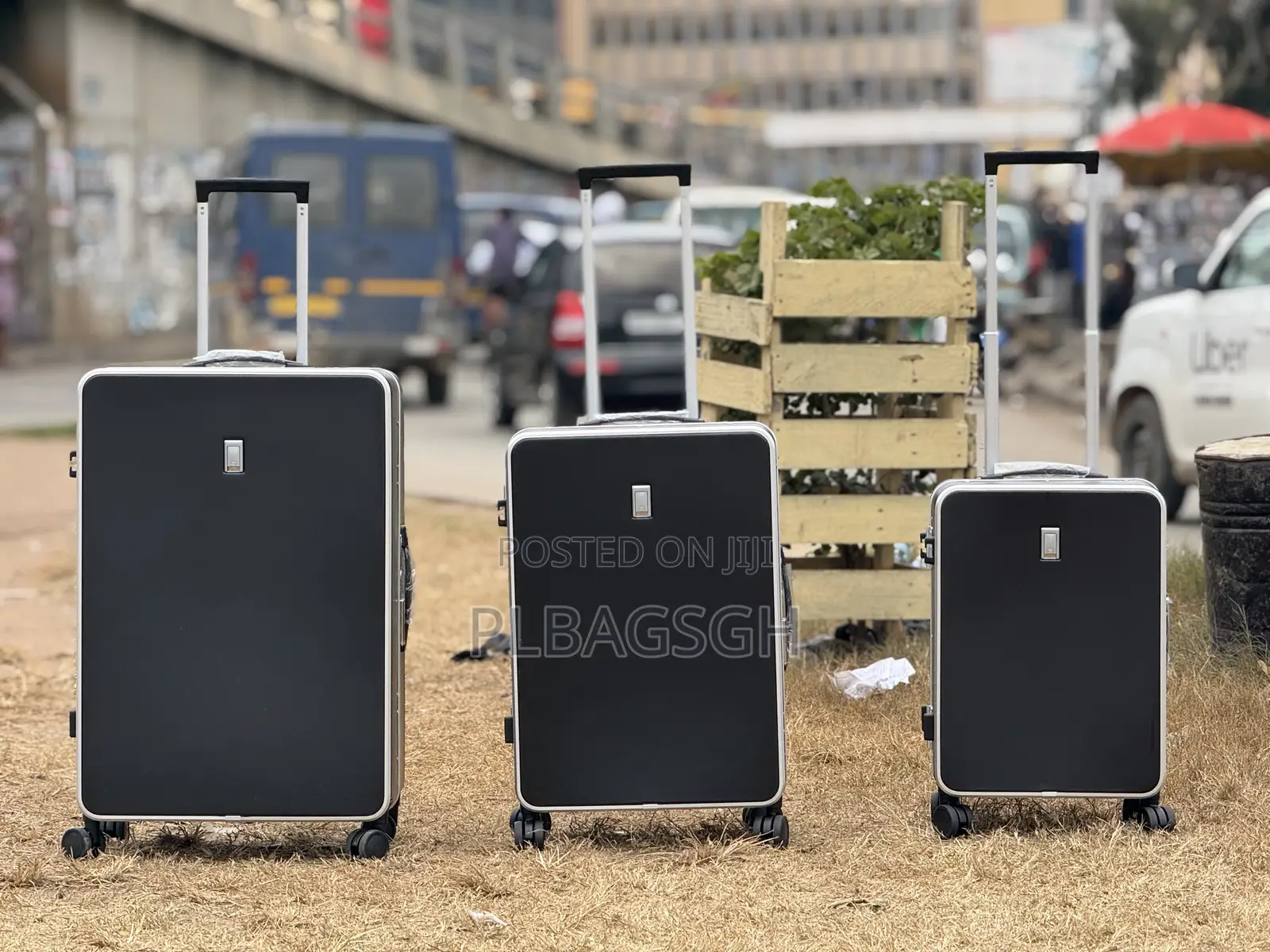 Three in One Luxurious Trolley Traveling Bags at Plbagsgh