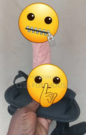 Strap - On Belt and Dildo With Balls
