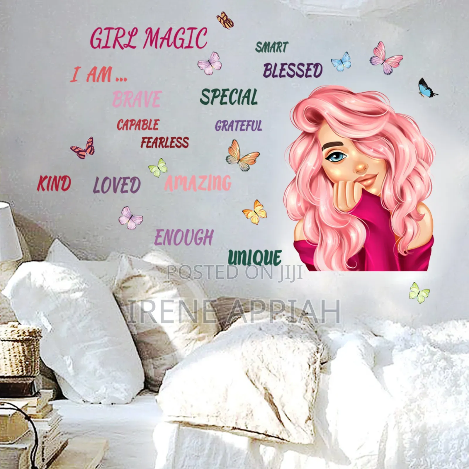 Affirmation Wall Stickers for Room Decoration
