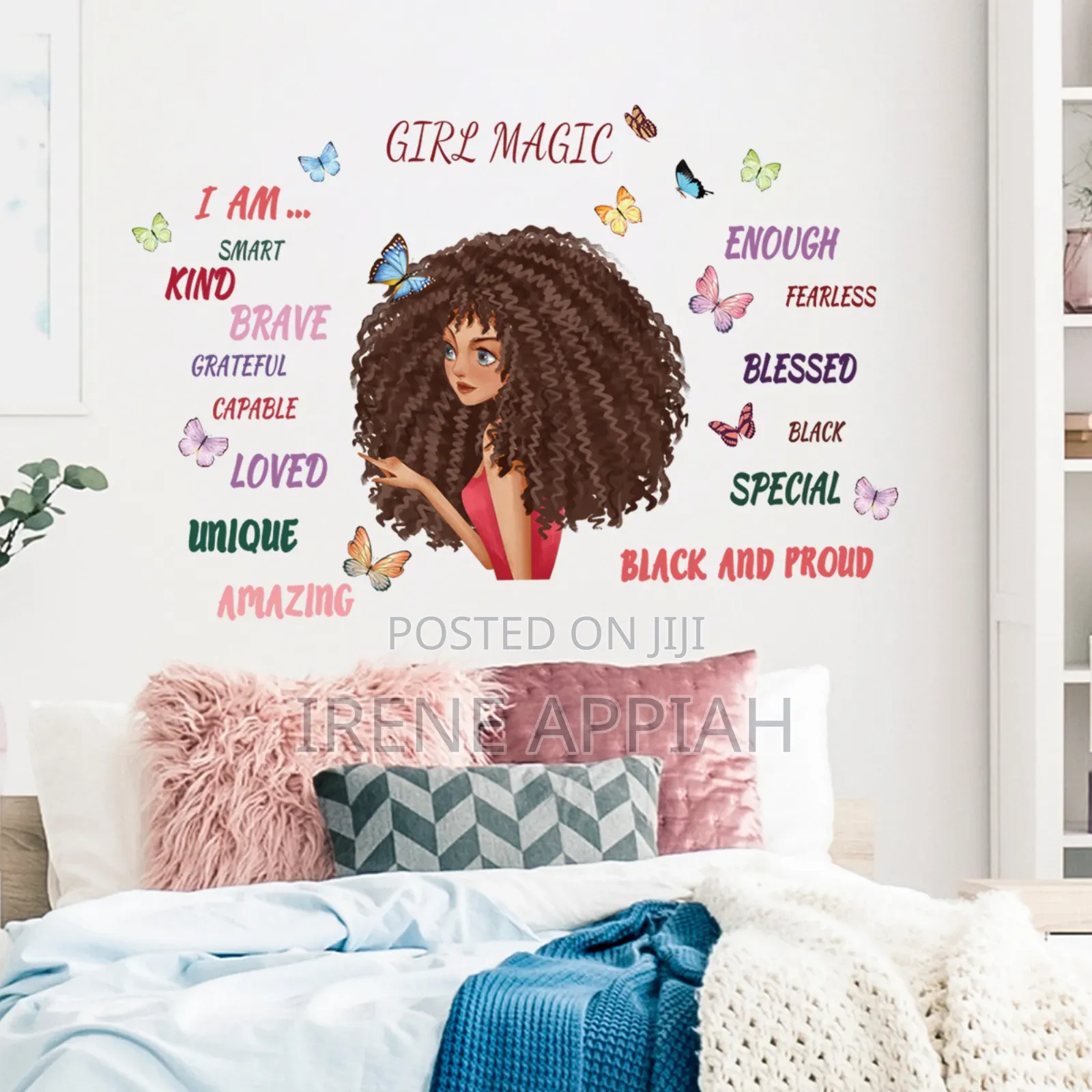 Affirmation Wall Stickers for Room Decoration