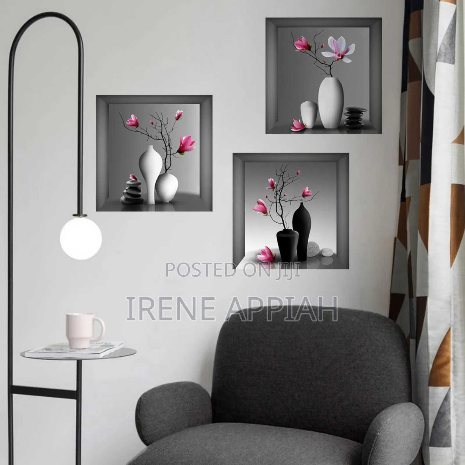 Wall Sticker Frame Design for Decoration