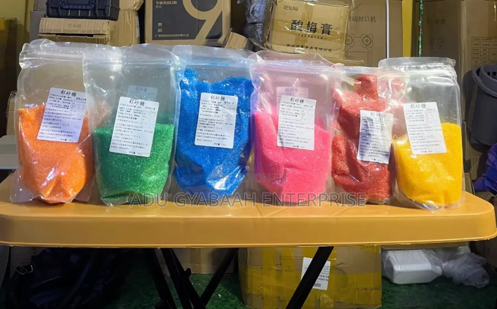 Cotton Candy Sugars (Various Colours)