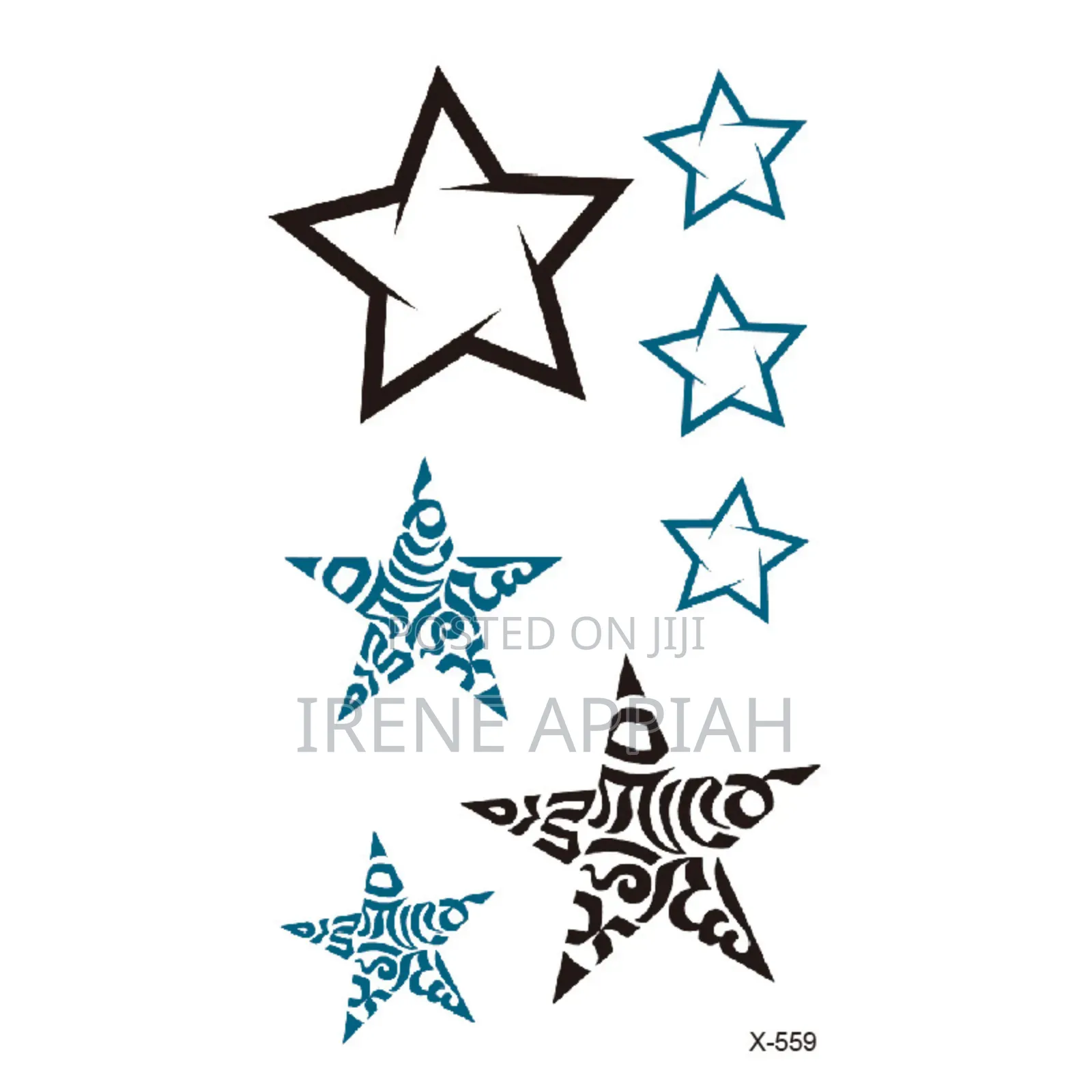 Mini Temporary Tattoos