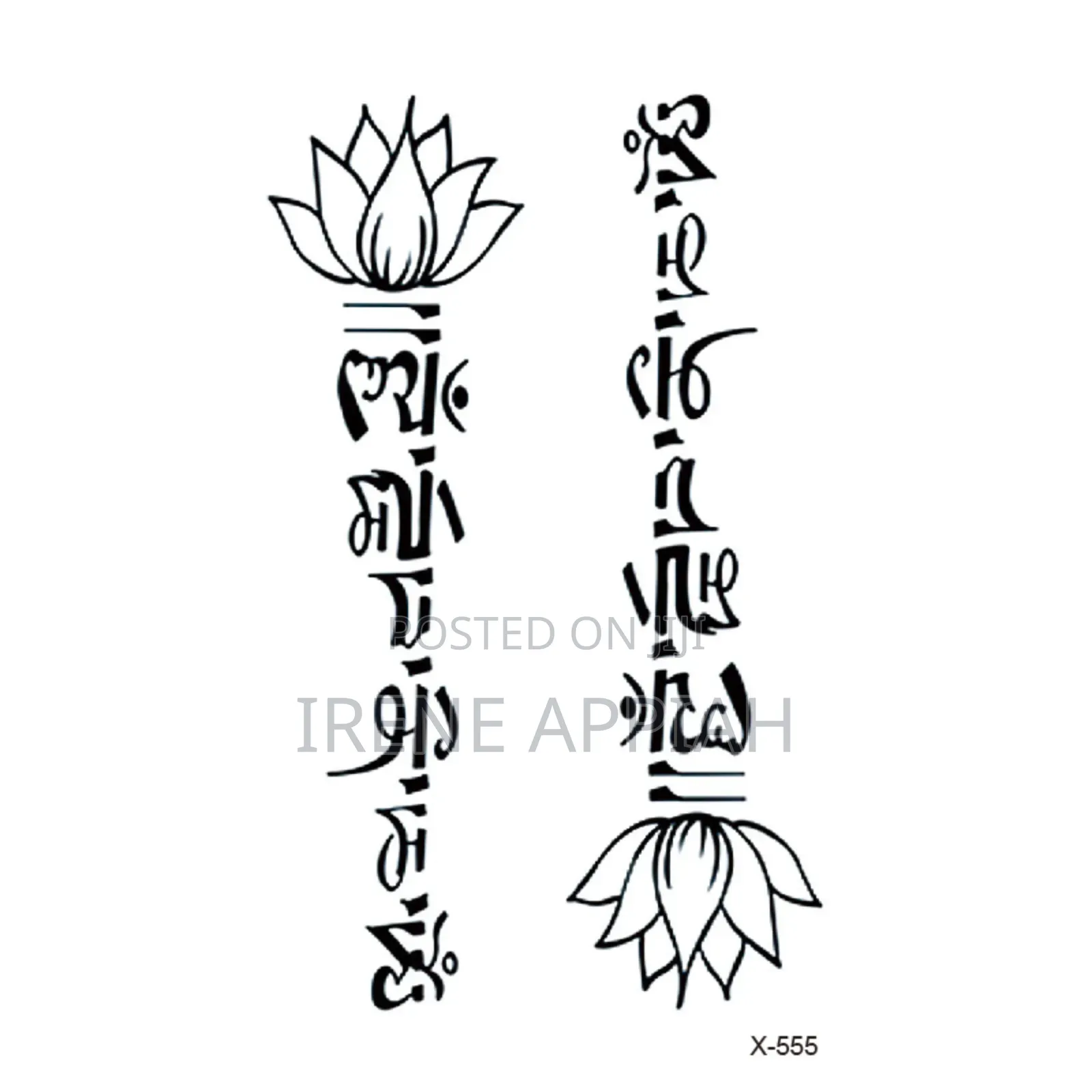Mini Temporary Tattoos