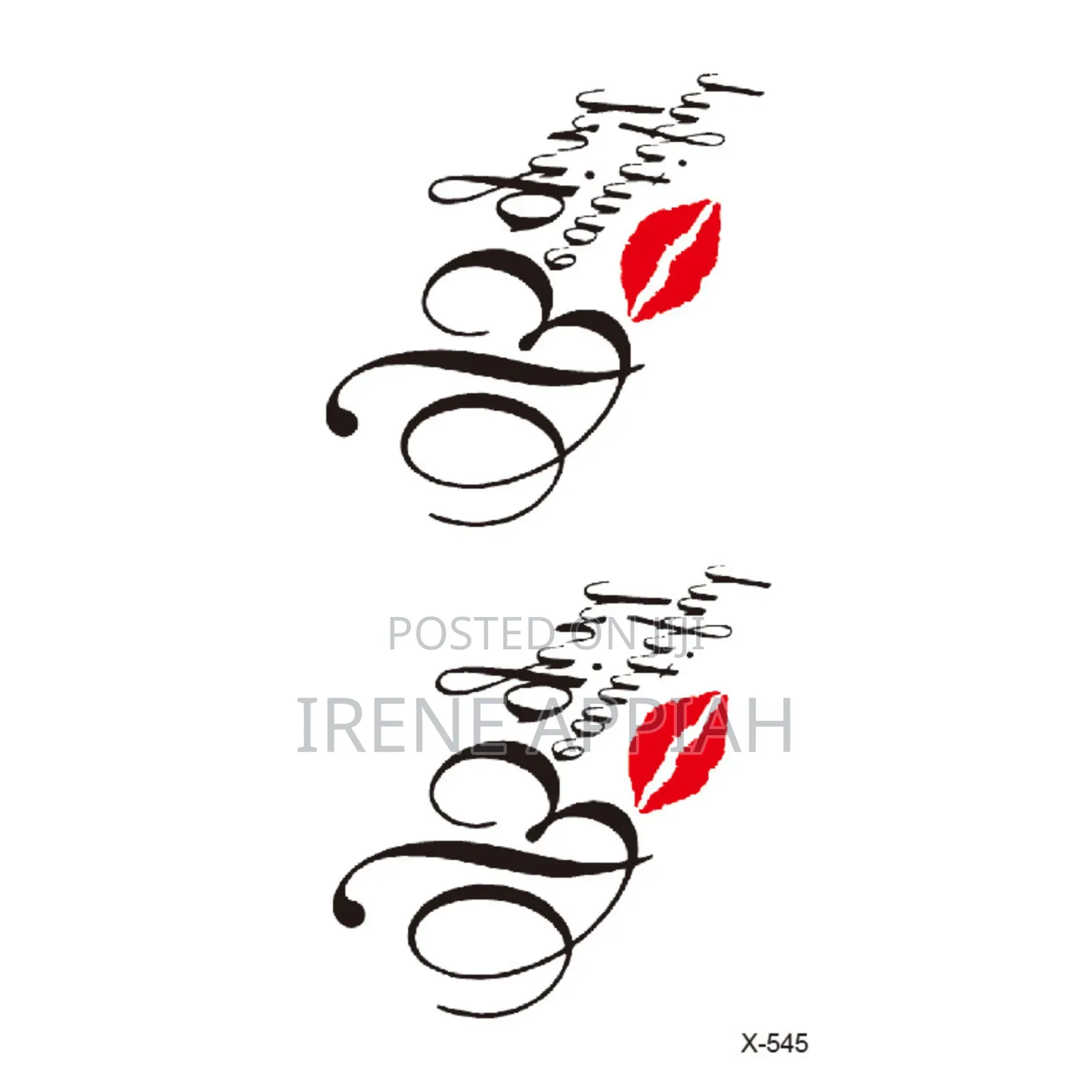 Mini Temporary Tattoos
