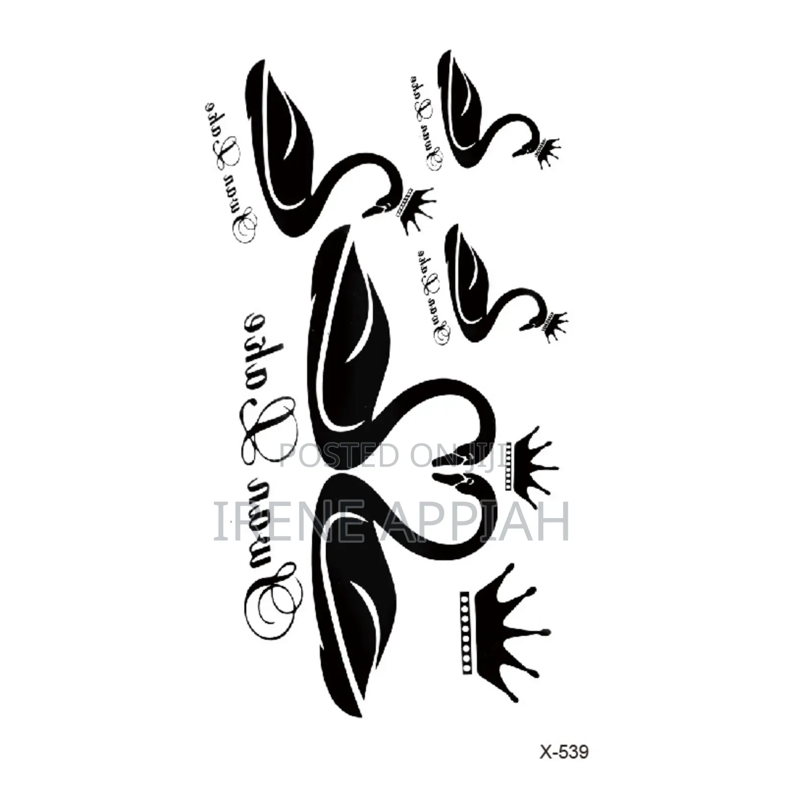 Mini Temporary Tattoos