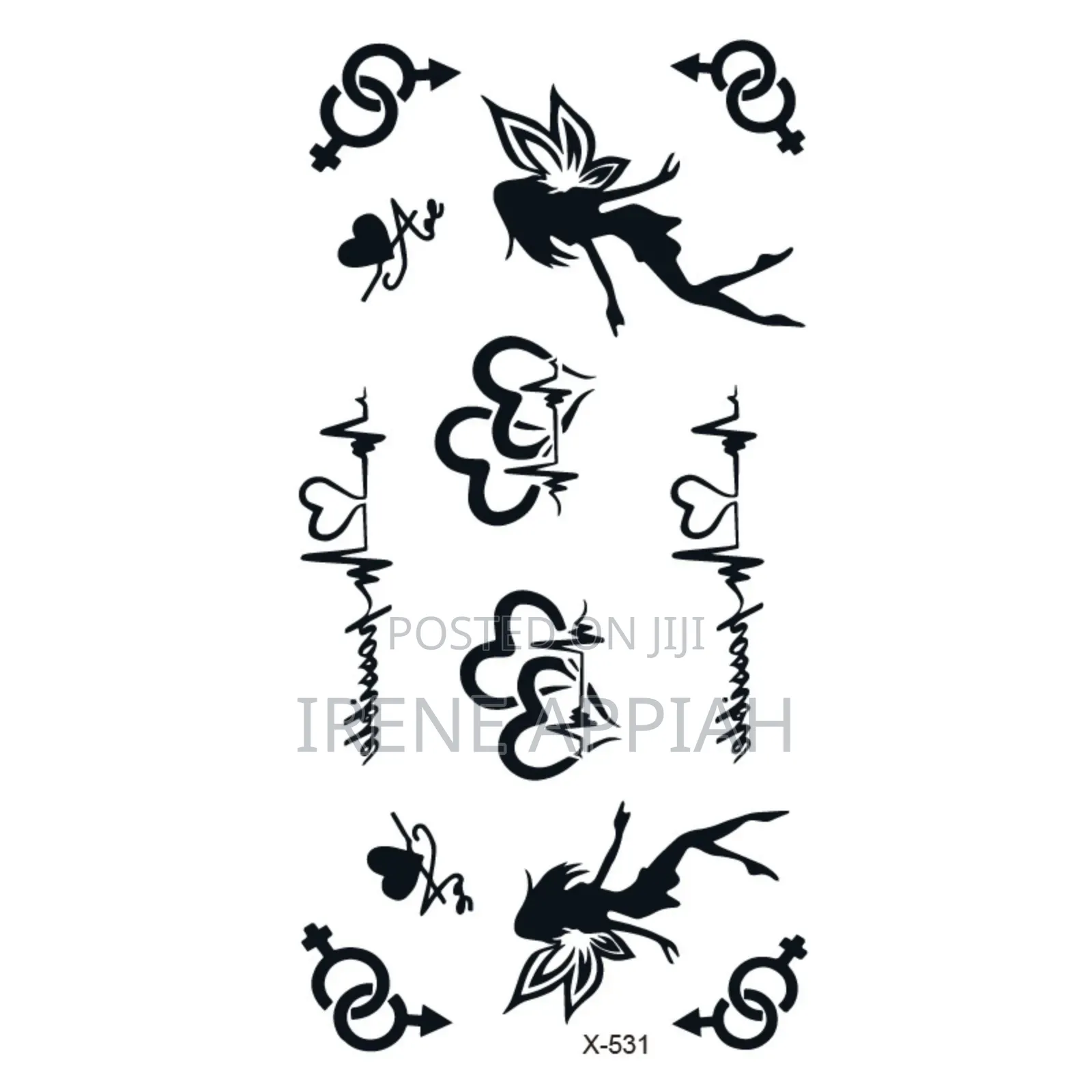 Mini Temporary Tattoos