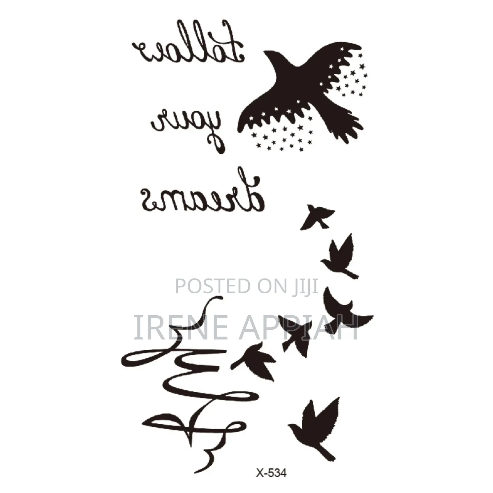 Mini Temporary Tattoos