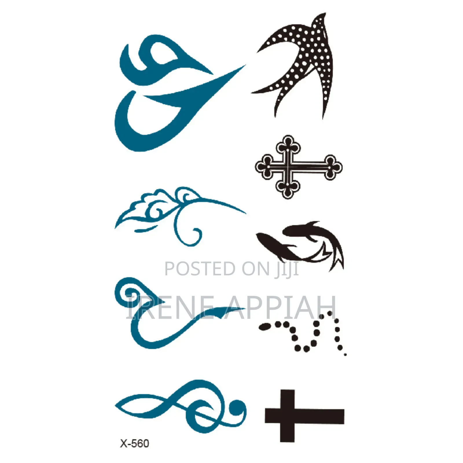 Mini Temporary Tattoos