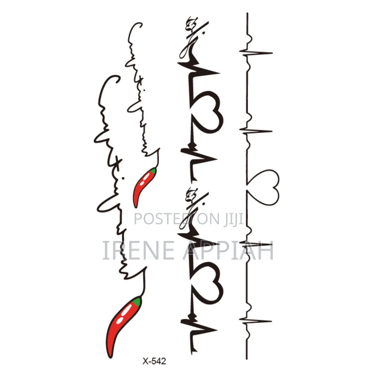 Mini Temporary Tattoos