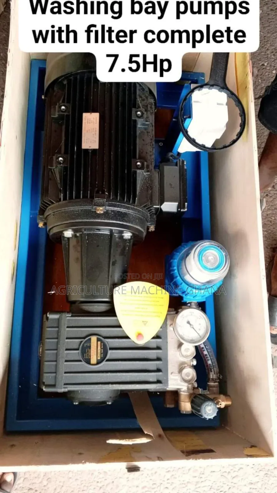 7.5 Washing Bay Machine With Filter.