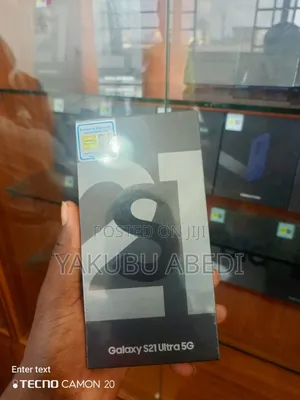 New Samsung Galaxy S21 Ultra 5G 256 GB Black