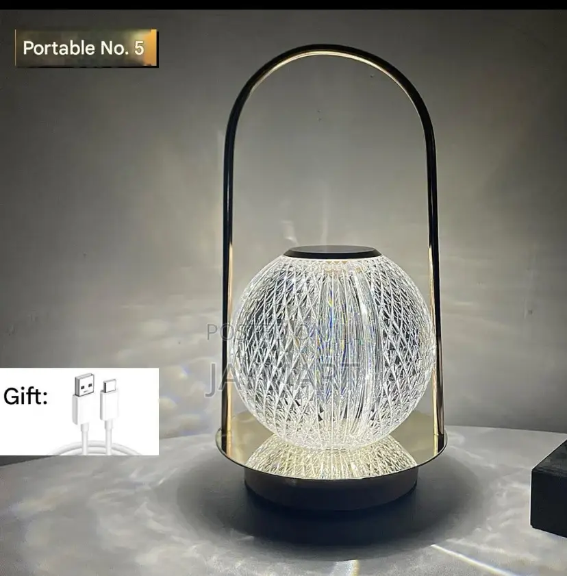 Creative Portable Metal Table Light