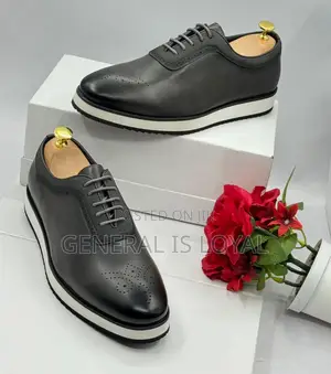 Berluti Dark Ash Leather Men Easywear Shoe