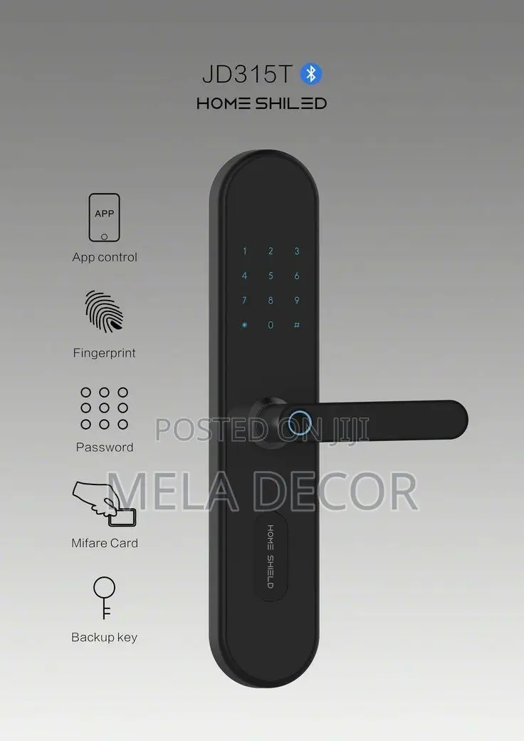 High Quality Smart And Safe Door Lock (Free Installation)