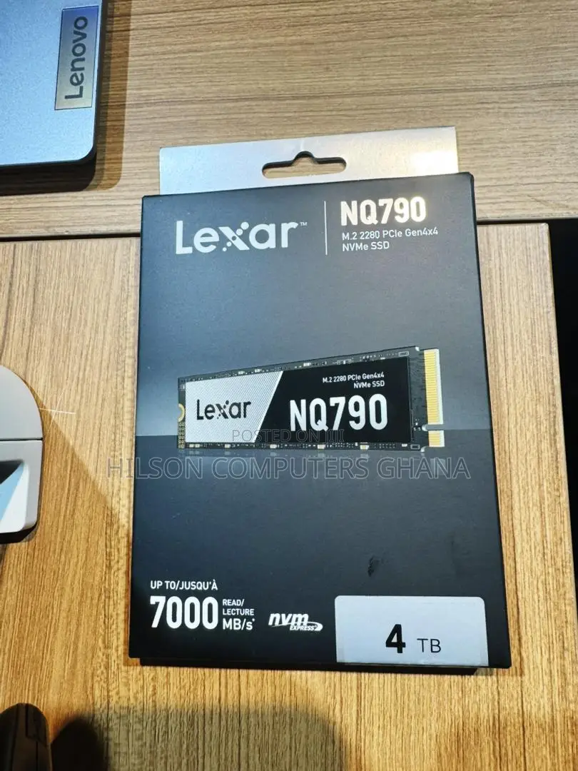 Lexar Nm790 4tb Pcie Gen4 Nvme M.2 2280 Internal SSD