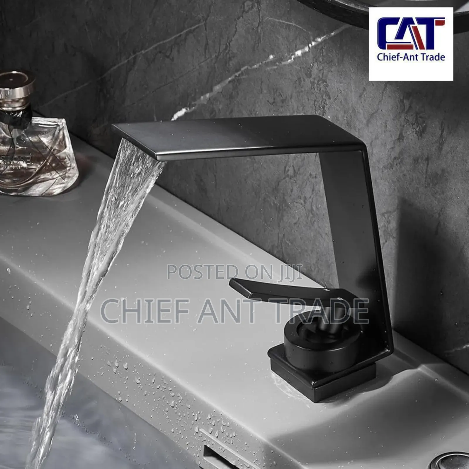 Black Curved Tap / Faucet. GWS-010