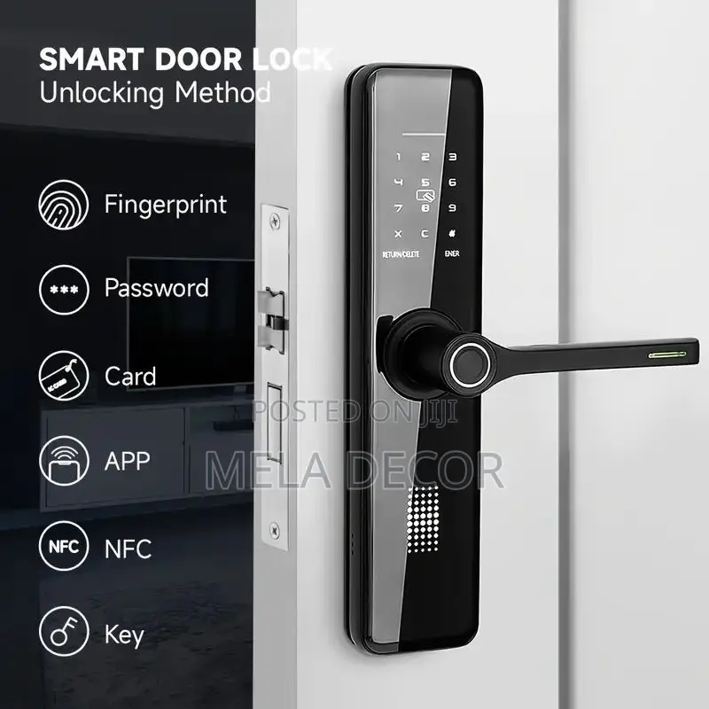 High Quality Smart And Safe Door Lock (Free Installation)