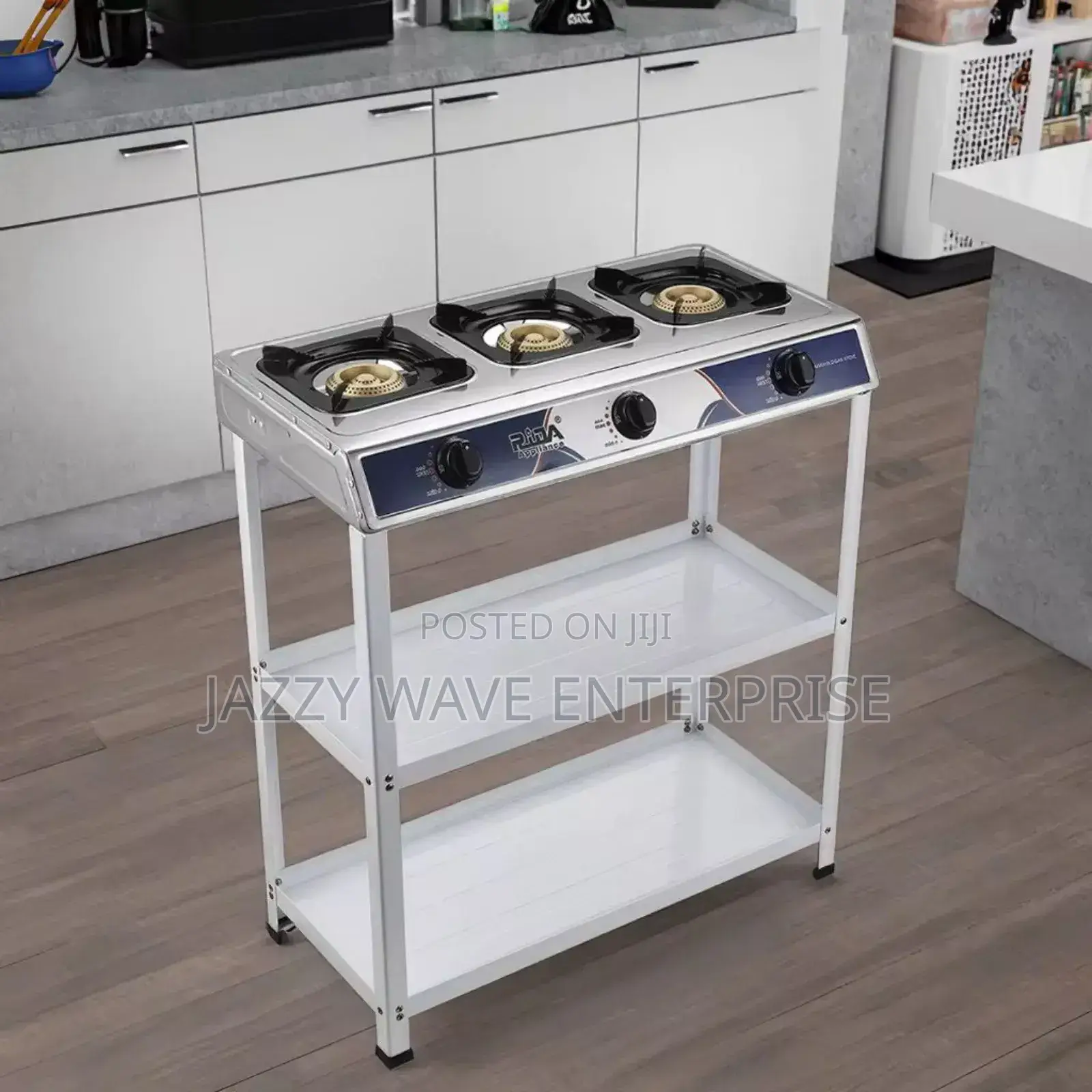 3 Burner With Stand