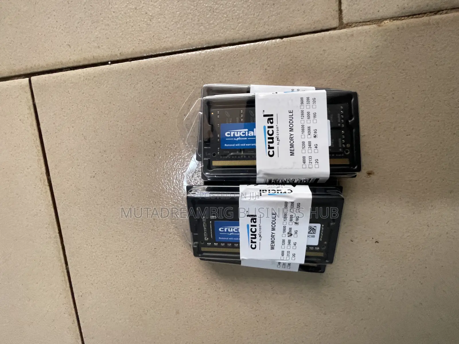 Brand New Crucial Pc4 Ram’S for Laptop