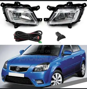 Kia Ria Fog Light With Cover and Bulb 2009 to 2012