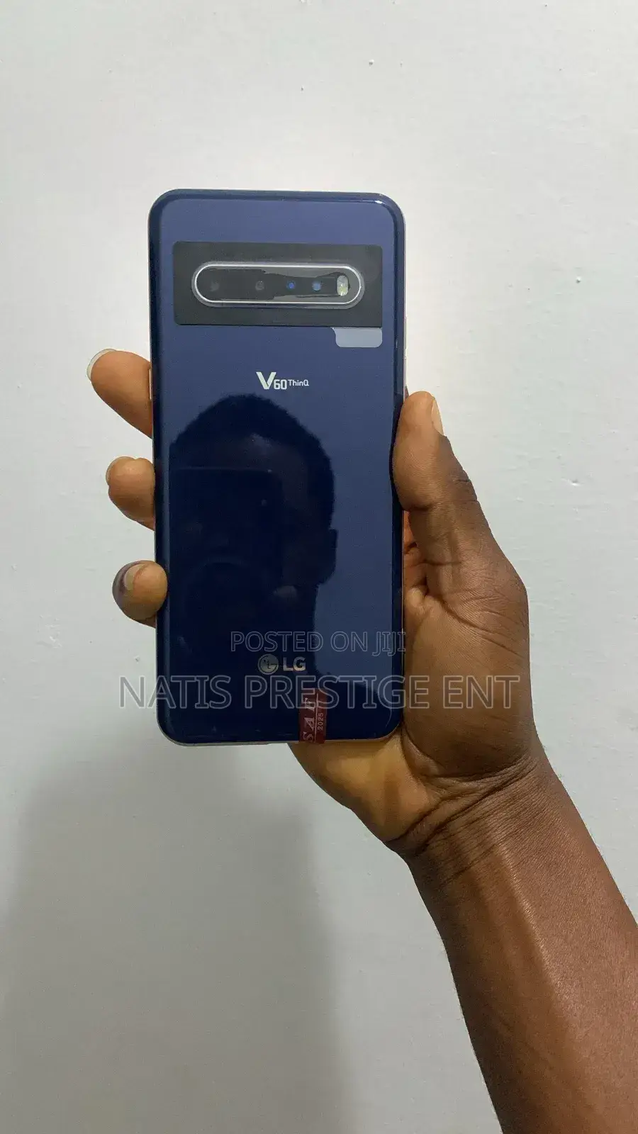 New LG V60 ThinQ 5G UW 128 GB Black