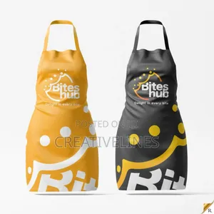Multi Colored Long Apron