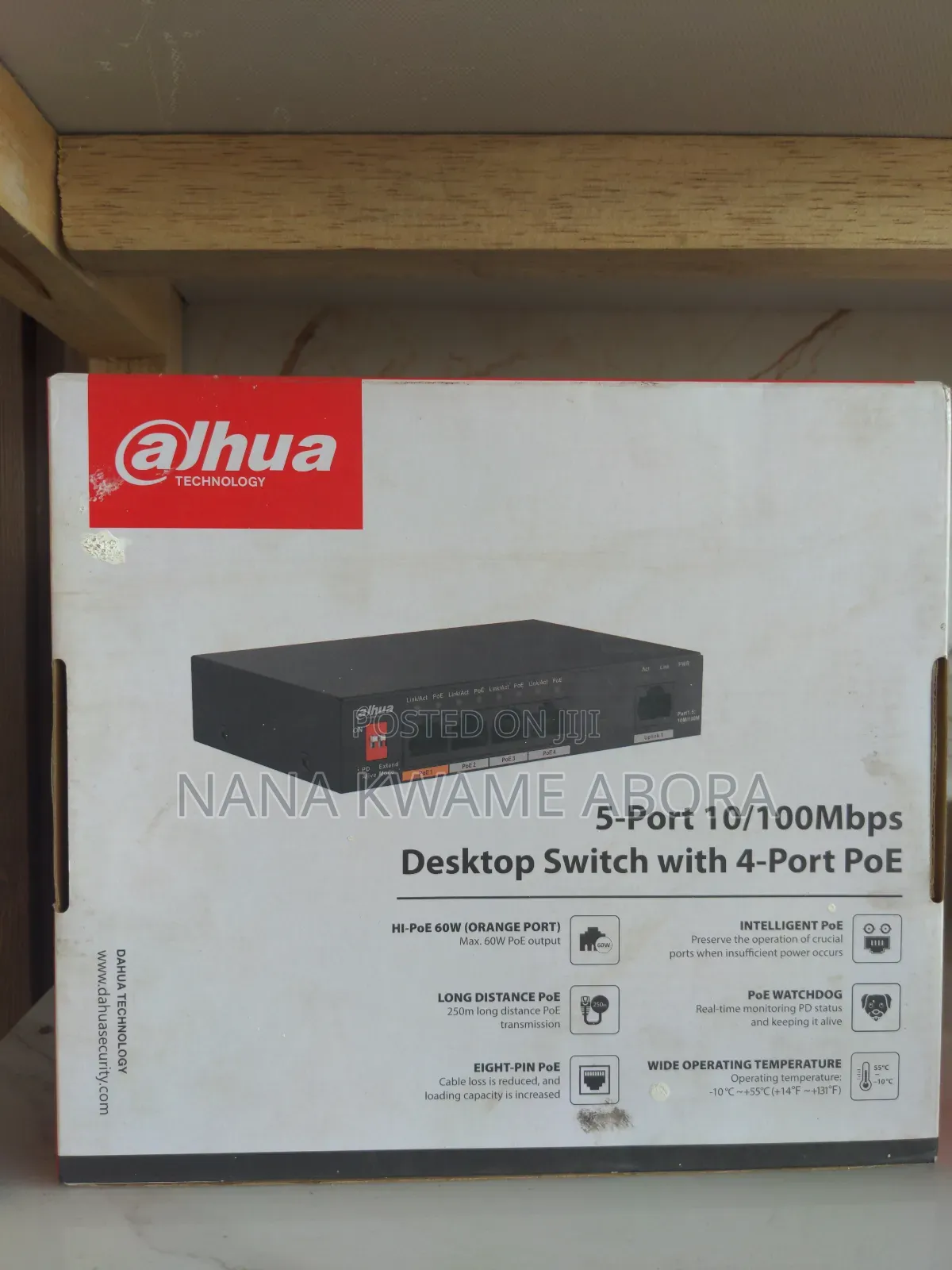 Dahua 8 Port Poe Switch