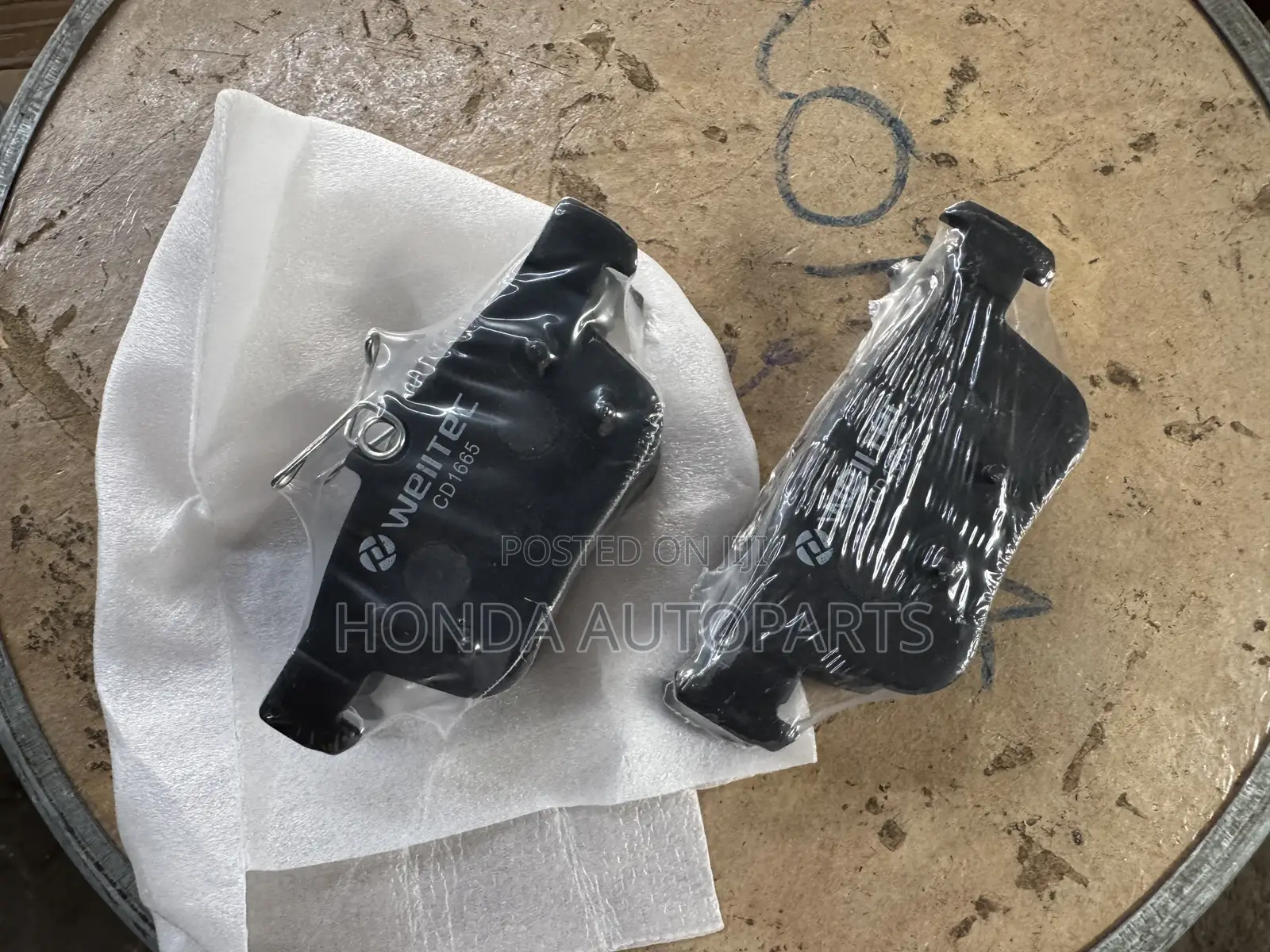Honda Accord 2018 Back Breakpad.