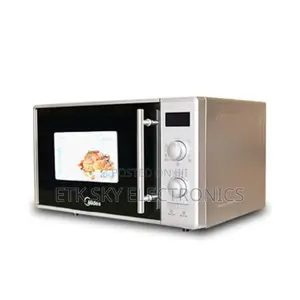 Midea 25 LTR Silver 1100w Microwave Oven Grill