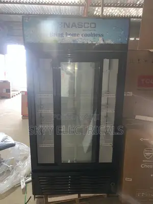 Nasco Nas Fl850-2dr 728liters Double Door Display-fridge