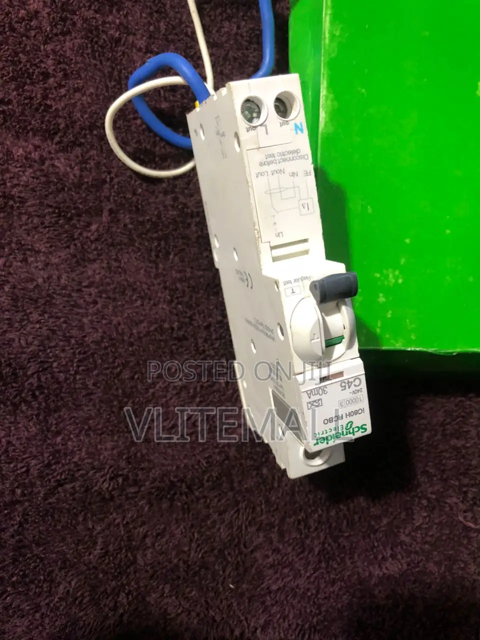 Rcbo Schneider Electric Ikq 6a 30ma Type a Sp N C Curve Rcbos