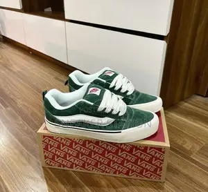 Vans Knu Skool Sneaker Green/White