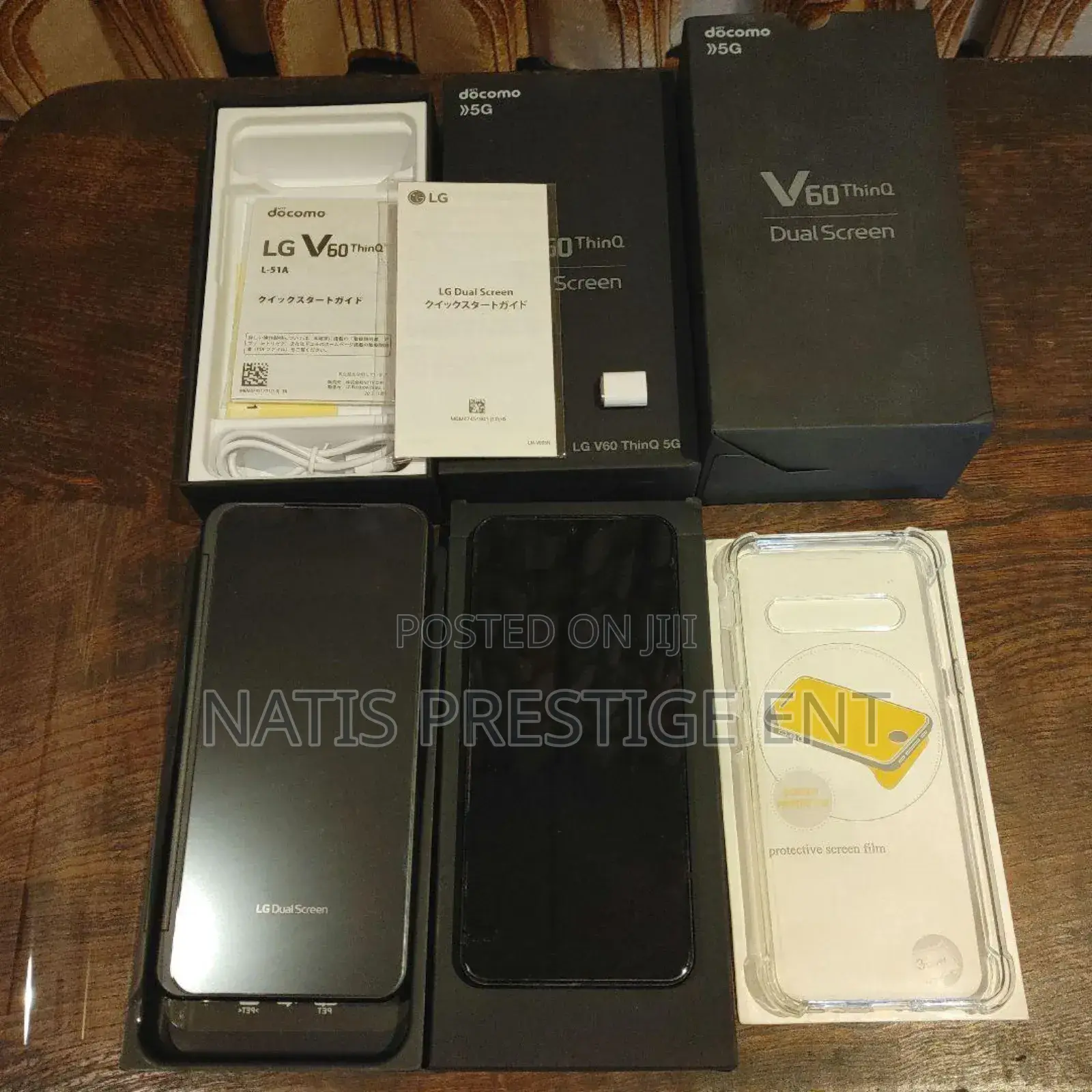 New LG V60 ThinQ 5G 128 GB Black