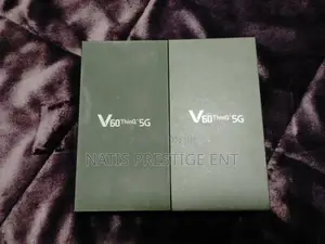 New LG V60 ThinQ 5G UW 128 GB Black