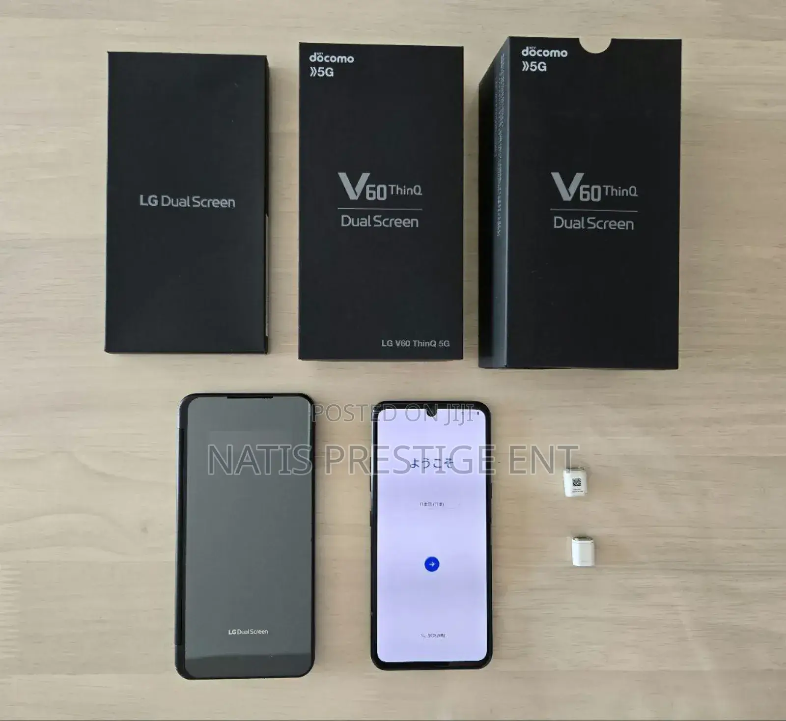 New LG V60 ThinQ 5G UW 128 GB Black