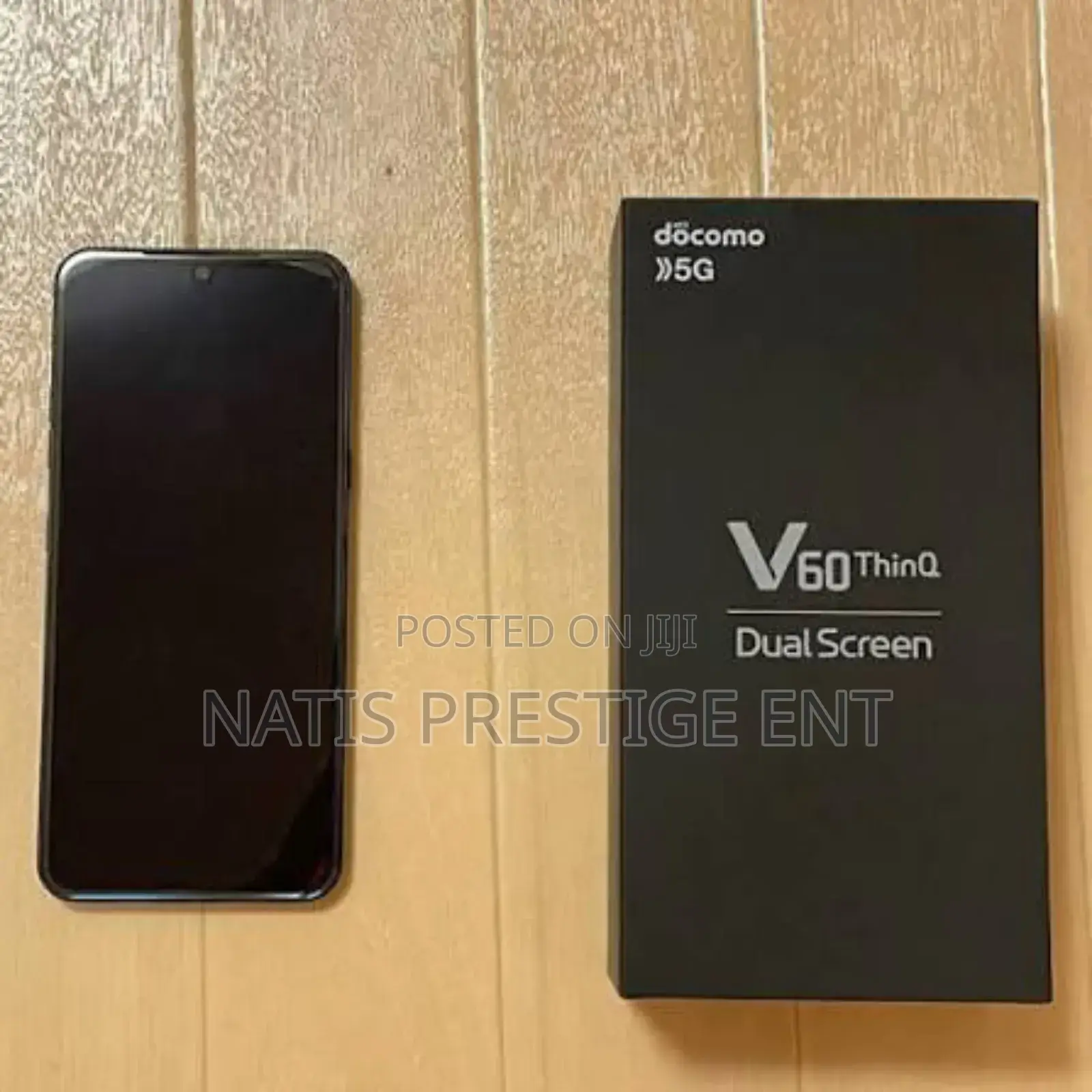 New LG V60 ThinQ 5G UW 128 GB Black