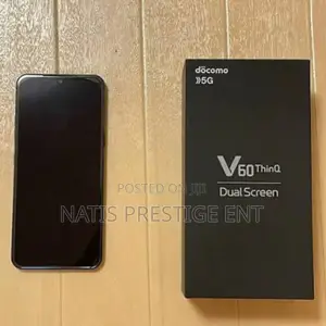 New LG V60 ThinQ 5G UW 128 GB Black