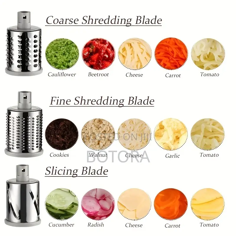 Multifunctional Three -in-one Table Top Grater