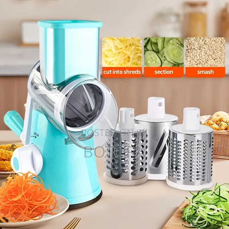 Multifunctional Three -in-one Table Top Grater
