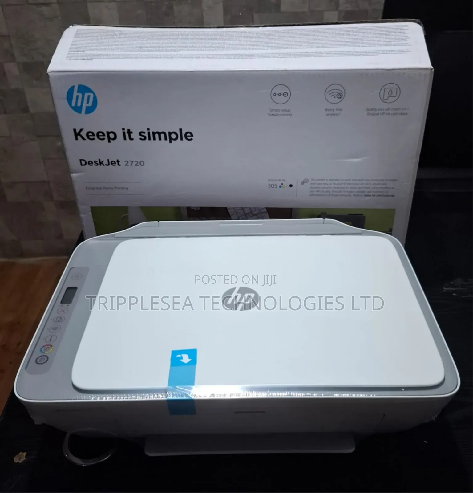 Hp Deskjet 2720 Printer (Color)