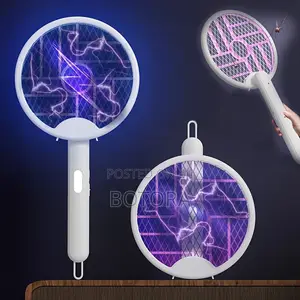 3-in-1 Foldable Electric Mosquito Swatter